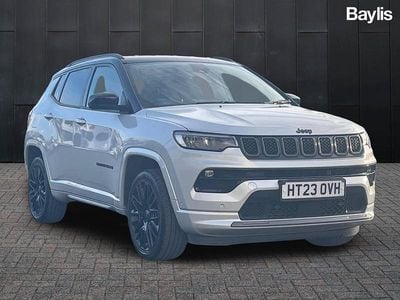 Silver/black Used 2023 Jeep Compass SUV | £16,750 (Fair price)