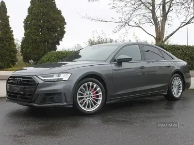 Begagnad Audi A8 S-Line 2019 Grå Sedan