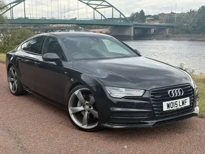 Used Audi A7 Sportback Black Edition 272 HP (200 kW) 2015 Black Hatchback