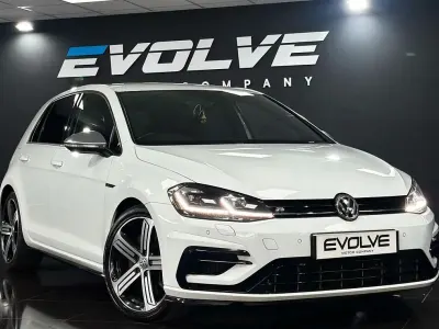 Used VW Golf VII R 310 HP (228 kW) 2018 White Hatchback