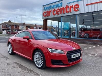 Used Audi TT Sport 184 HP (135 kW) 2018 Red Coupe