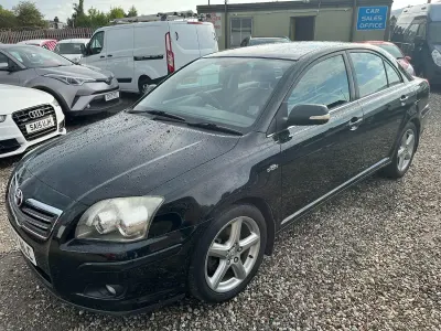 Used Toyota Avensis T1 174 HP (127 kW) 2007 Black Sedan
