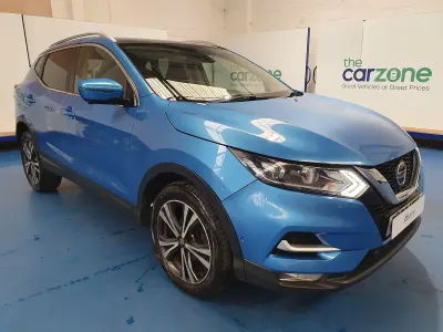Used Nissan Qashqai N-Connecta 160 HP (117 kW) 2019 Blue SUV