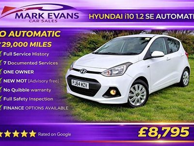 Used Hyundai i10 SE 87 HP (63 kW) 2014 White Hatchback