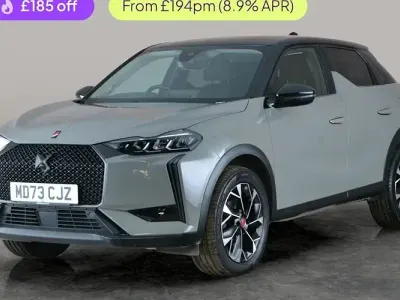 Used DS Automobiles DS3 Crossback Performance Line Plus 131 HP (96 kW) 2023 Grey SUV