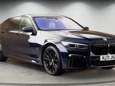 Used BMW 730 M Sport 265 HP (194 kW) 2020 Tanzanite blue Sedan