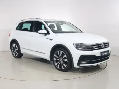 Used VW Tiguan R-line 150 HP (110 kW) 2019 White SUV