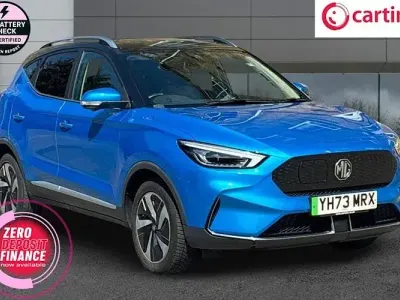 Used MG ZS Trophy Connect 114 kW (156 HP) 2022 Blue SUV