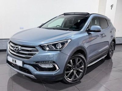 Used Hyundai Santa Fe Edition 200 HP (147 kW) 2017 Blue SUV