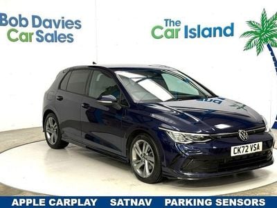 Used VW Golf VIII R-line 150 HP (110 kW) 2022 Blue Hatchback