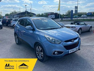 Usado Hyundai ix35 Premium 134 HP (98 kW) 2015 Azul SUV