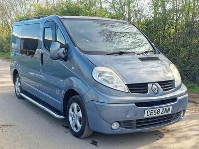Used Renault Trafic 110 HP (80 kW) 2008 Blue MPV