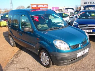 Used Renault Kangoo Authentique 95 HP (69 kW) 2005 Blue MPV