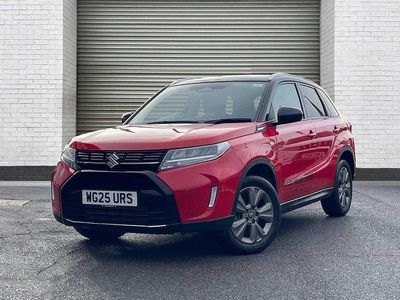 Bright red / black roof Used 2025 Suzuki Vitara SUV | £22,499