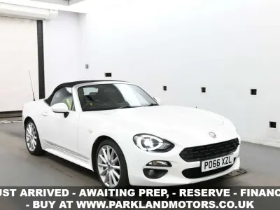 Used Fiat 124 Spider Lusso Plus 2016 White Cabriolet