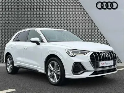 Used Audi Q3 S-Line 150 HP (110 kW) 2021 White SUV