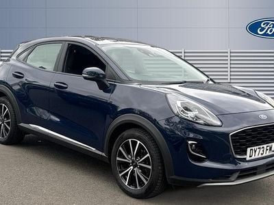 Used Ford Puma Titanium 125 HP (91 kW) 2023 Blue SUV