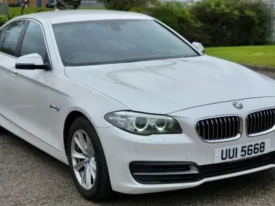 Begagnad BMW 520 184 HK (135 kW) 2013 Vit Sedan
