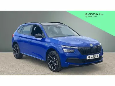 Used Skoda 110 R Monte Carlo 81 HP (59 kW) 2023 Energy blue Estate