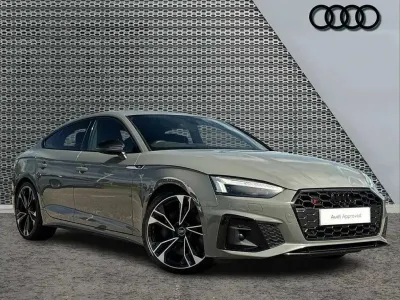 Used Audi A5 Black Edition 336 HP (247 kW) 2022 Grey Coupe
