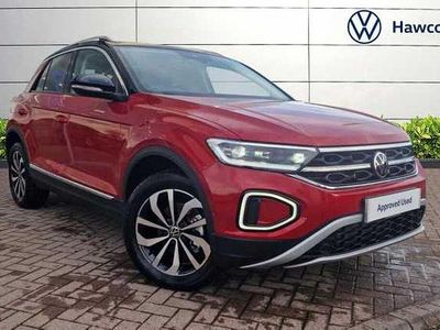 New VW T-Roc Style 150 HP (110 kW) 2025 Red SUV