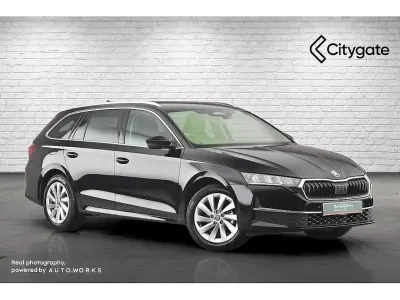 Used Skoda Octavia SE L 110 HP (80 kW) 2025 Black magic pearl effect Estate