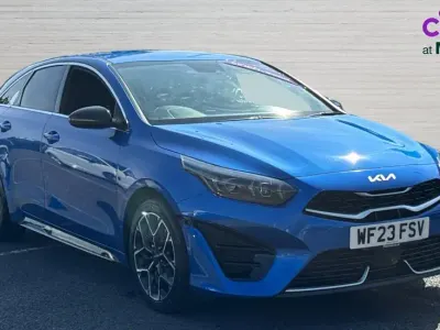Used Kia ProCeed GT-Line 157 HP (115 kW) 2023 Blue Estate