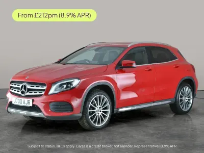 Usado Mercedes GLA180 AMG line 122 HP (89 kW) 2019 Vermelho SUV