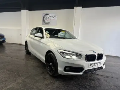 Usado BMW 118 Sport Line 2017 Blanco Utilitario