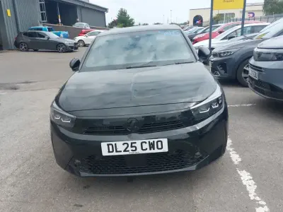 Used Vauxhall Corsa Ultimate 100 HP (73 kW) 2025 Black Hatchback