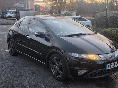 Black Used 2009 Honda Civic ES Hatchback | £1,995 (Fair price)