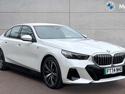Mineral white metallic Used 2025 BMW i5 M Sport Sedan | £43,991 (Good price)