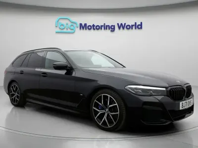Used BMW 530 M Sport 282 HP (207 kW) 2021 Black Estate