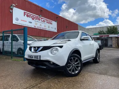 Used Nissan Juke S 110 HP (80 kW) 2014 White SUV