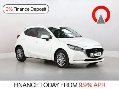 Begagnad Mazda 2 Inclusive 90 HK (66 kW) 2023 Vit Halvkombi