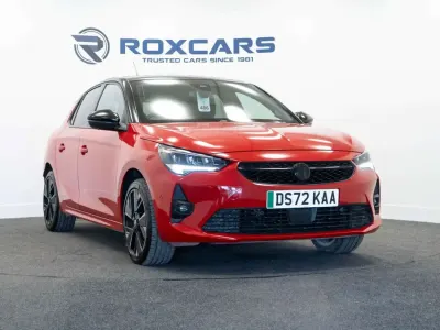Używany Vauxhall Corsa-e Edition 100 kW (136 KM) 2022 Czerwony Hatchback