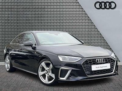 Used Audi A4 S-Line 147 HP (108 kW) 2022 Black Sedan