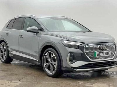 Used Audi Q4 e-tron S-Line 125 kW (170 HP) 2021 Grey SUV