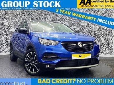 Blue Used 2020 Vauxhall Grandland X Elite SUV | £11,500 (Fair price)