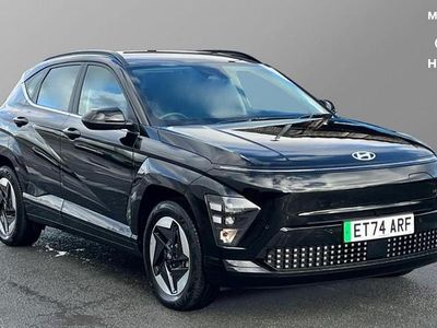 Black Used 2025 Hyundai Kona Advanced SUV | £22,569 (Fair price)