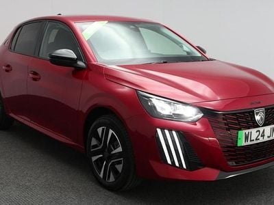Red Used 2024 Peugeot e-208 Allure Hatchback | £19,999