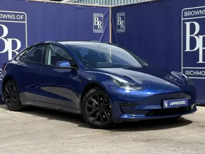 Used Tesla Model 3 RWD 177 kW (241 HP) 2023 Blue Sedan