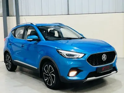 Used MG ZS Exclusive 106 HP (77 kW) 2020 Blue SUV