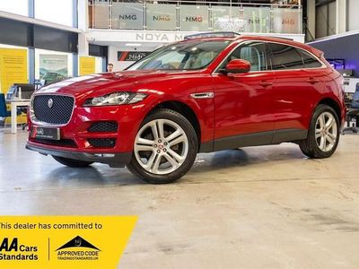 Second-hand Jaguar F-Pace Portfolio 180 CP (132 kW) 2017 Roșu SUV