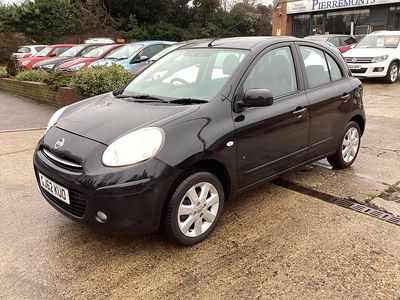 Used Nissan Micra Acenta 2012 Black Hatchback