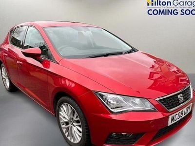 Used Seat Leon SE Dynamic 131 HP (96 kW) 2020 Red Hatchback
