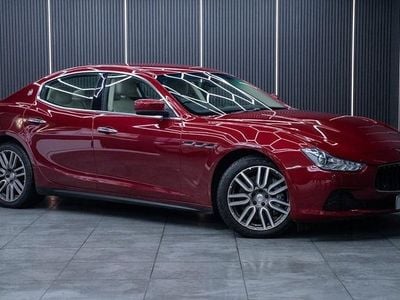 Red Used 2016 Maserati Ghibli Sedan | £17,790 (Fair price)