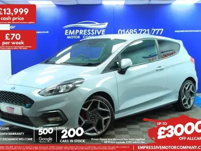 Używany Ford Fiesta ST 200 KM (147 kW) 2019 Srebrny Hatchback