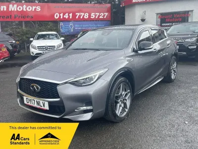 Used Infiniti Q30 Sport Tech 109 HP (80 kW) 2017 Grey Hatchback