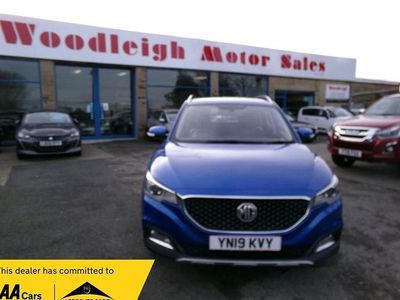Used MG ZS Exclusive 106 HP (77 kW) 2019 Blue SUV